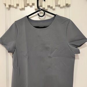 Lululemon Blue-Grey Structured Top